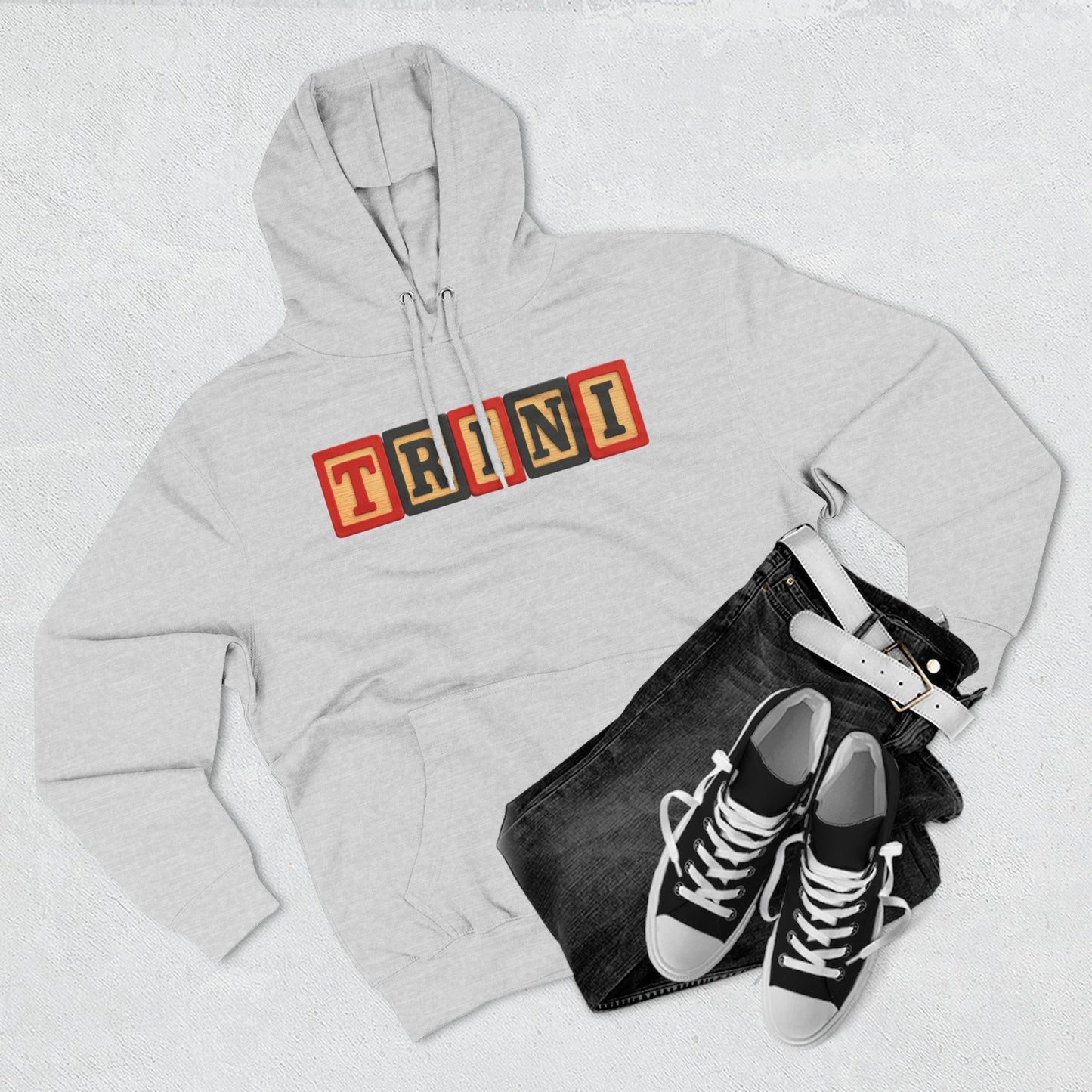 Blocked "Trini" Hoodie