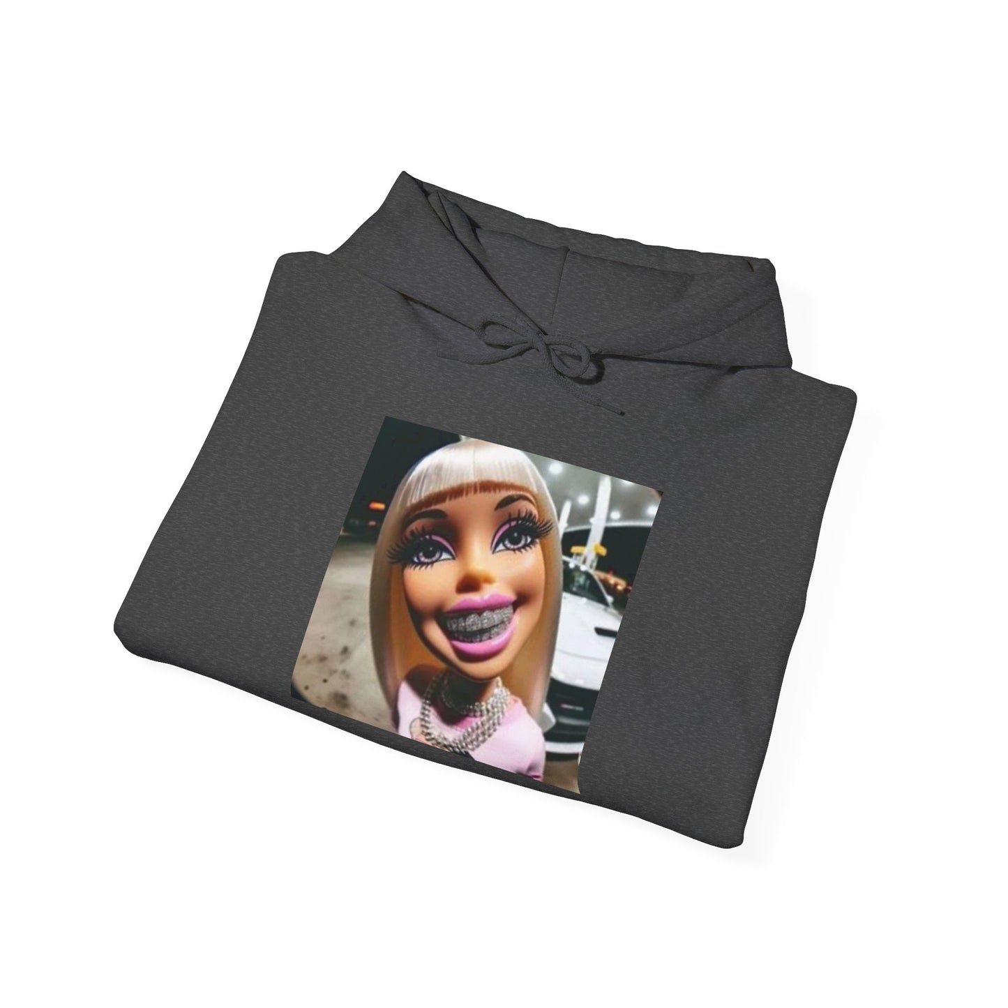 Blocked "Selfie" Hoodie