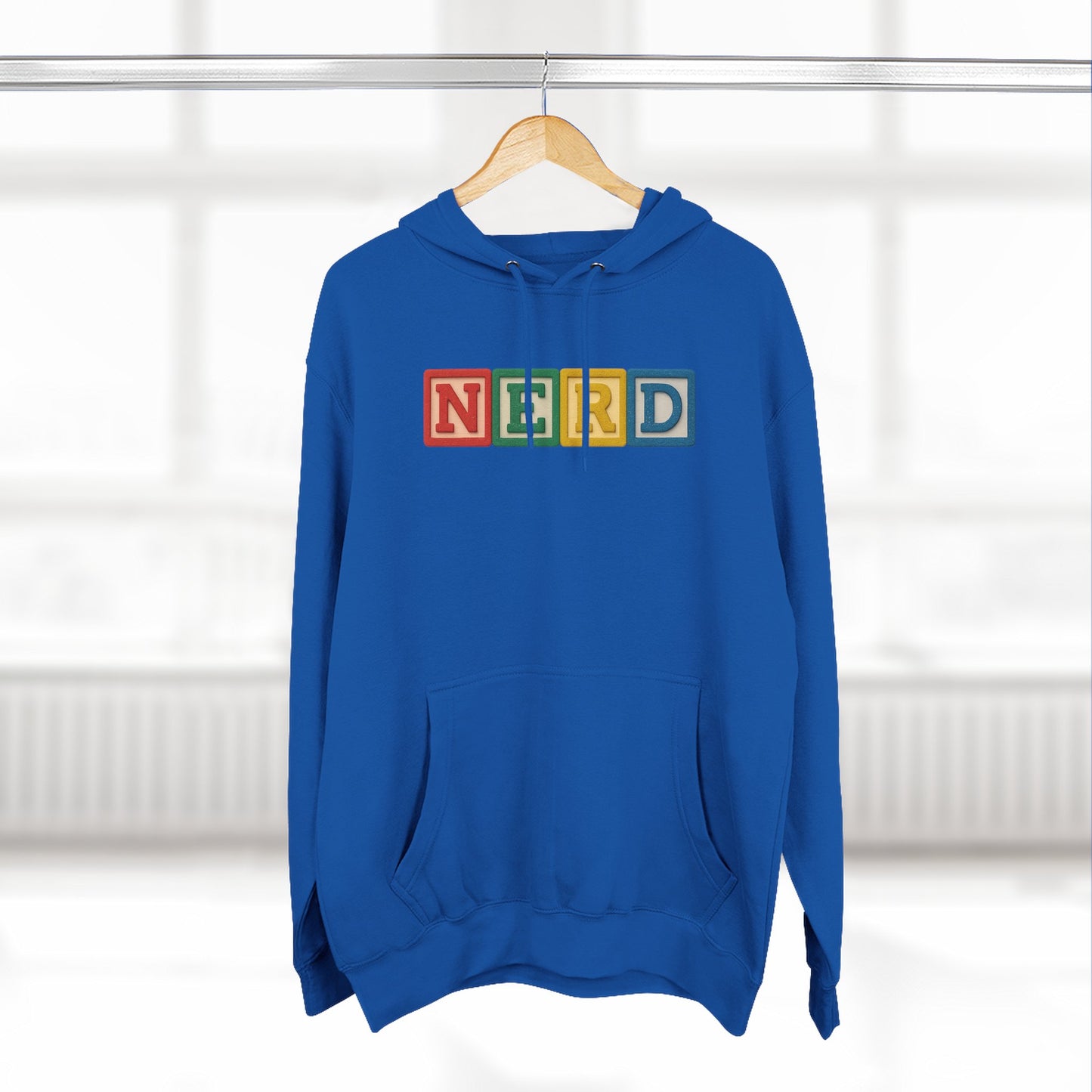 Blocked "NERD" Hoodie