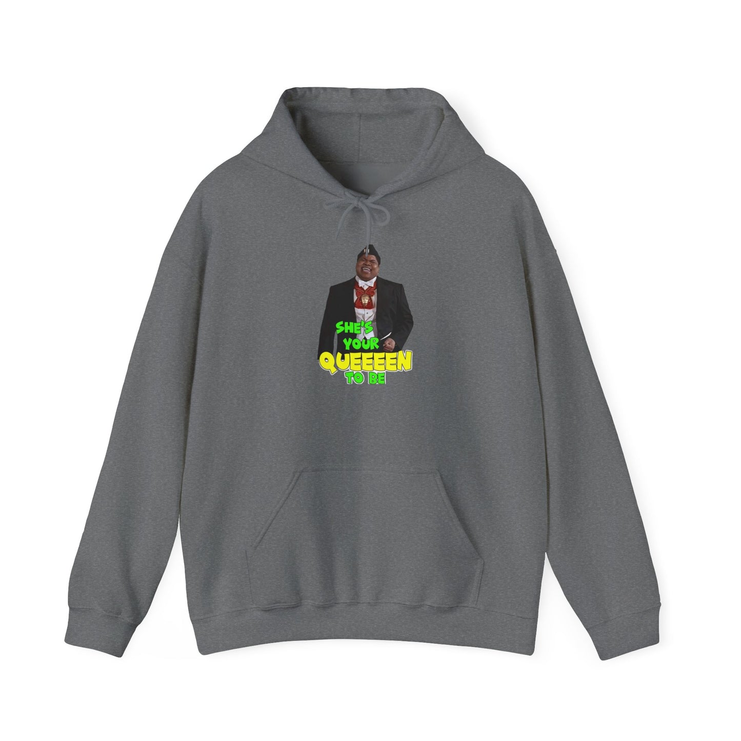 Blocked "Your Queen" Hoodie