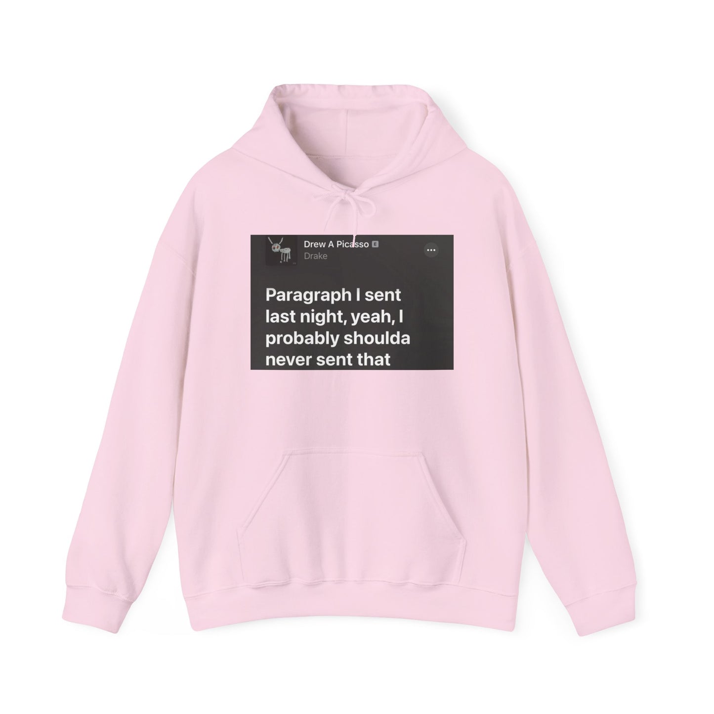 Blocked "Paragraph" Hoodie