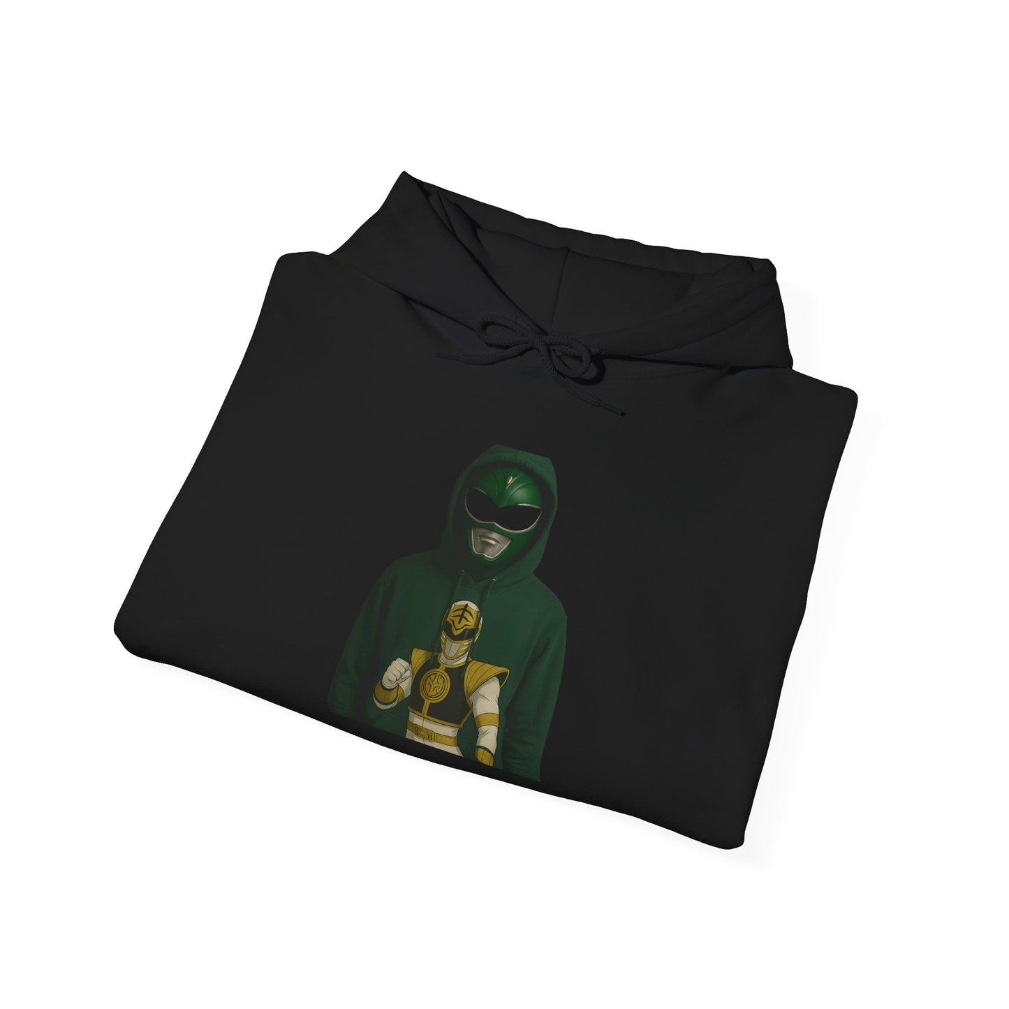 Blocked "Green Ranger" Hoodie (Black only)