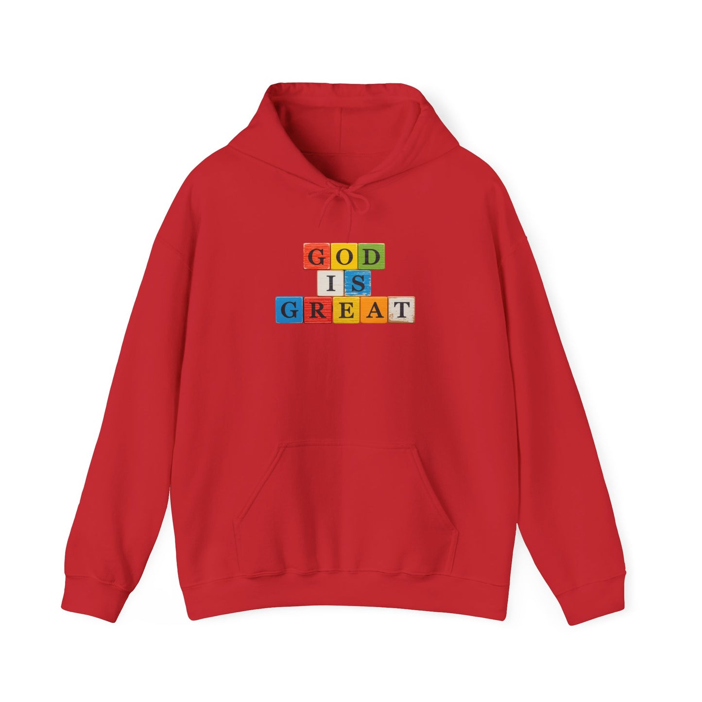 Blocked "God is" Hoodie