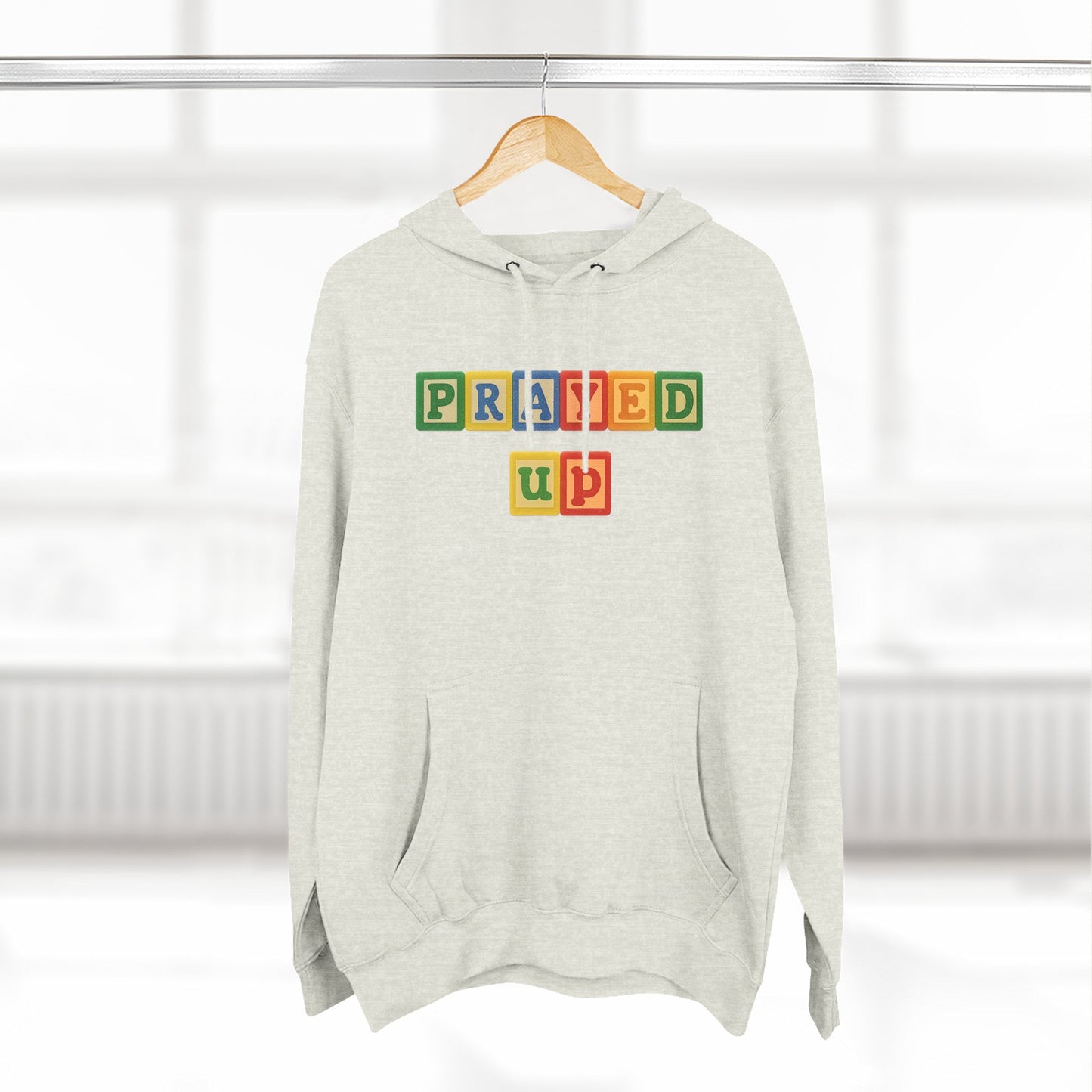 Blocked "Prayed Up" Hoodie