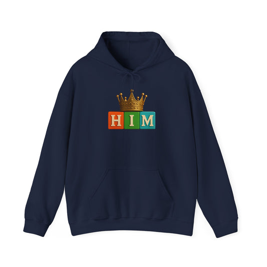 Blocked "HIM" Hoodie