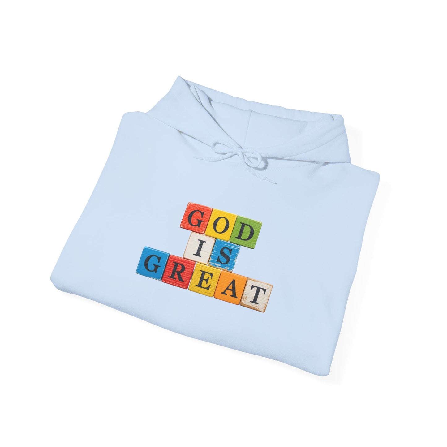 Blocked "God is" Hoodie