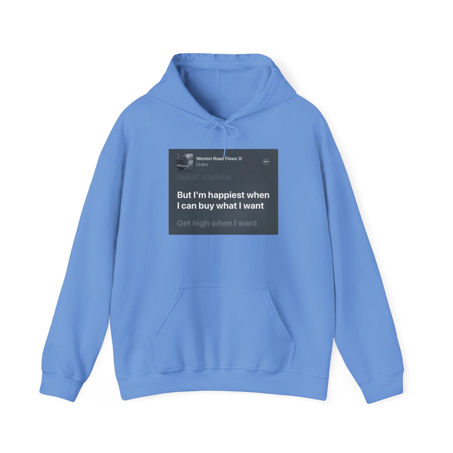 Blocked "Happiest" Hoodie