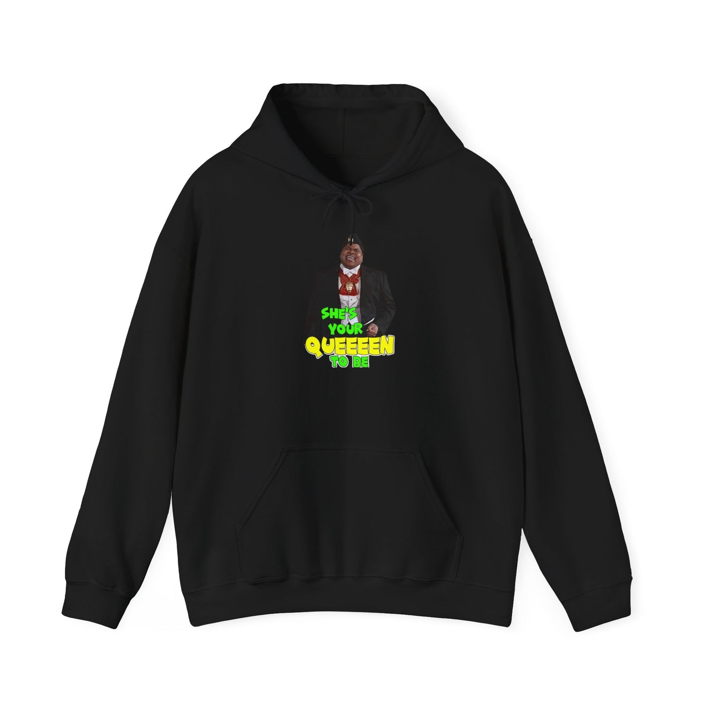 Blocked "Your Queen" Hoodie