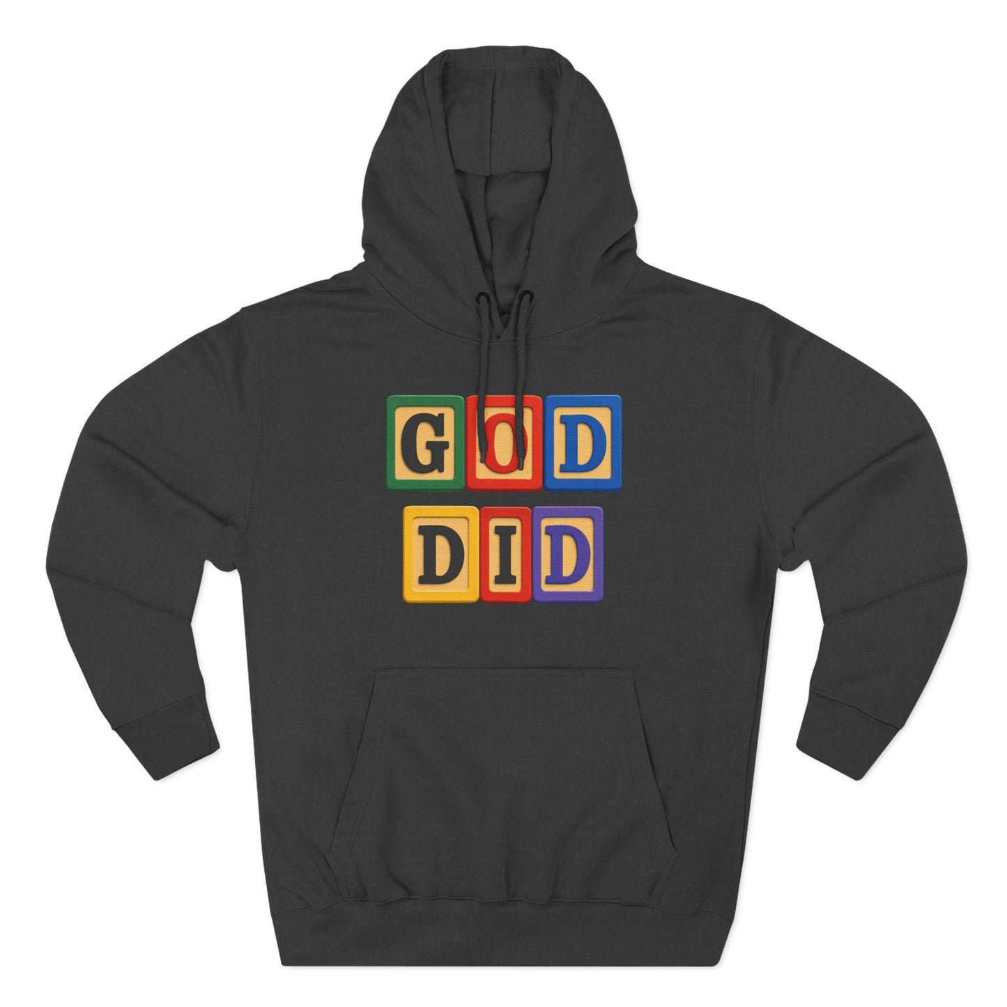 Blocked "God Did" Hoodie