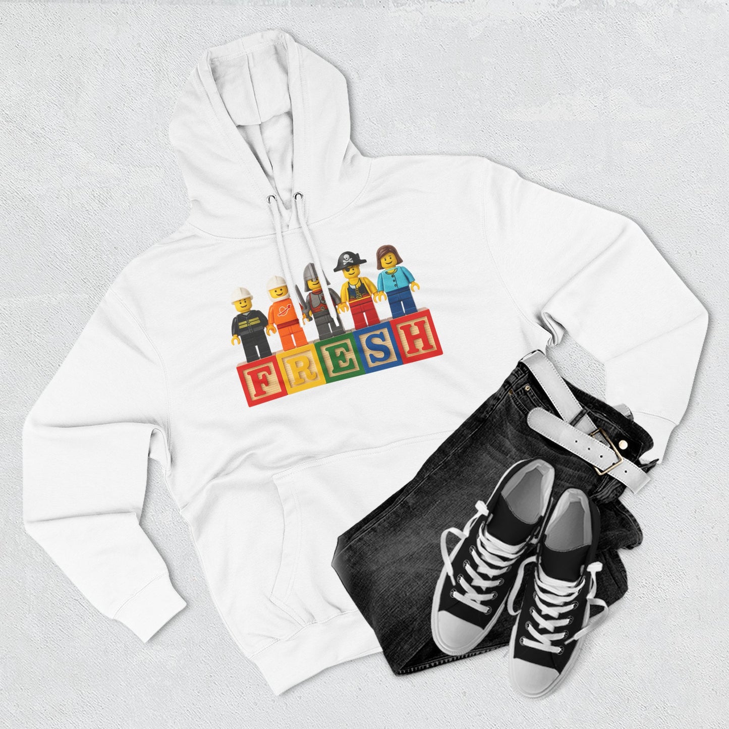 Blocked "LEGO Fresh" Hoodie