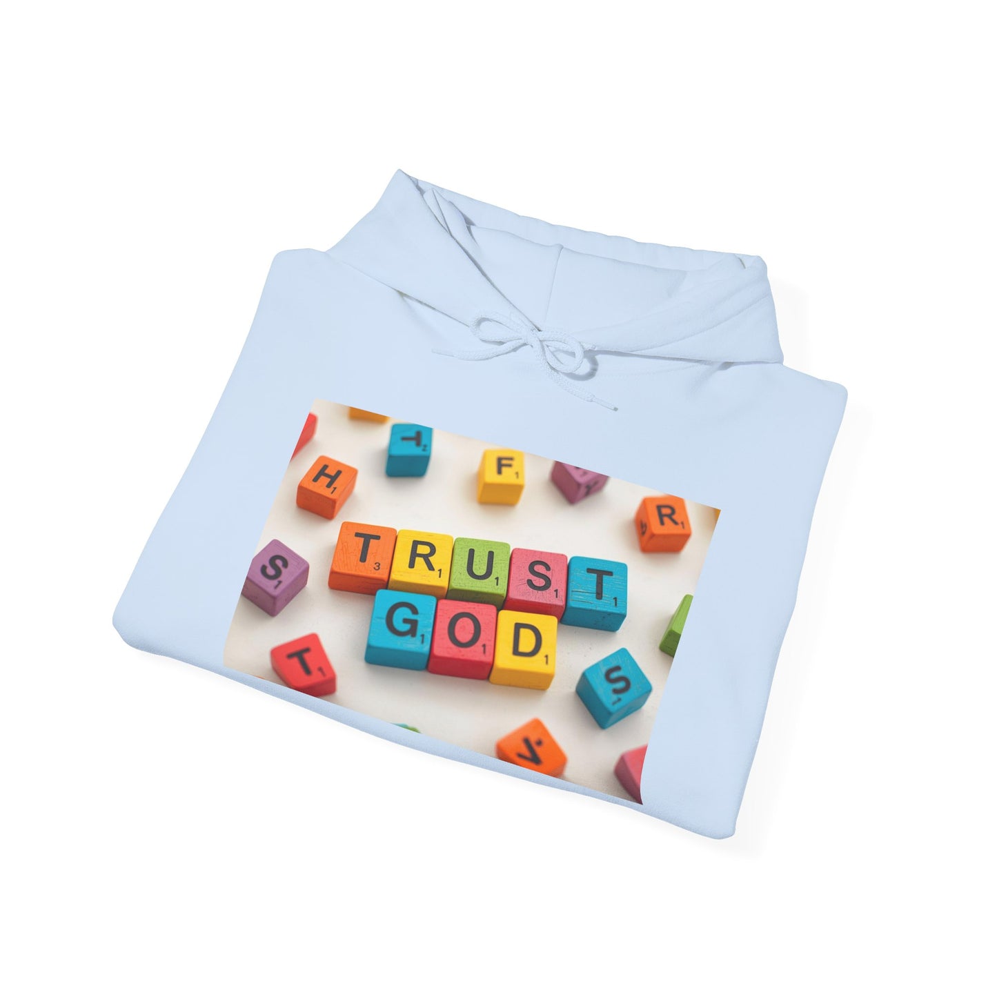 Blocked "Trust God" Hoodie