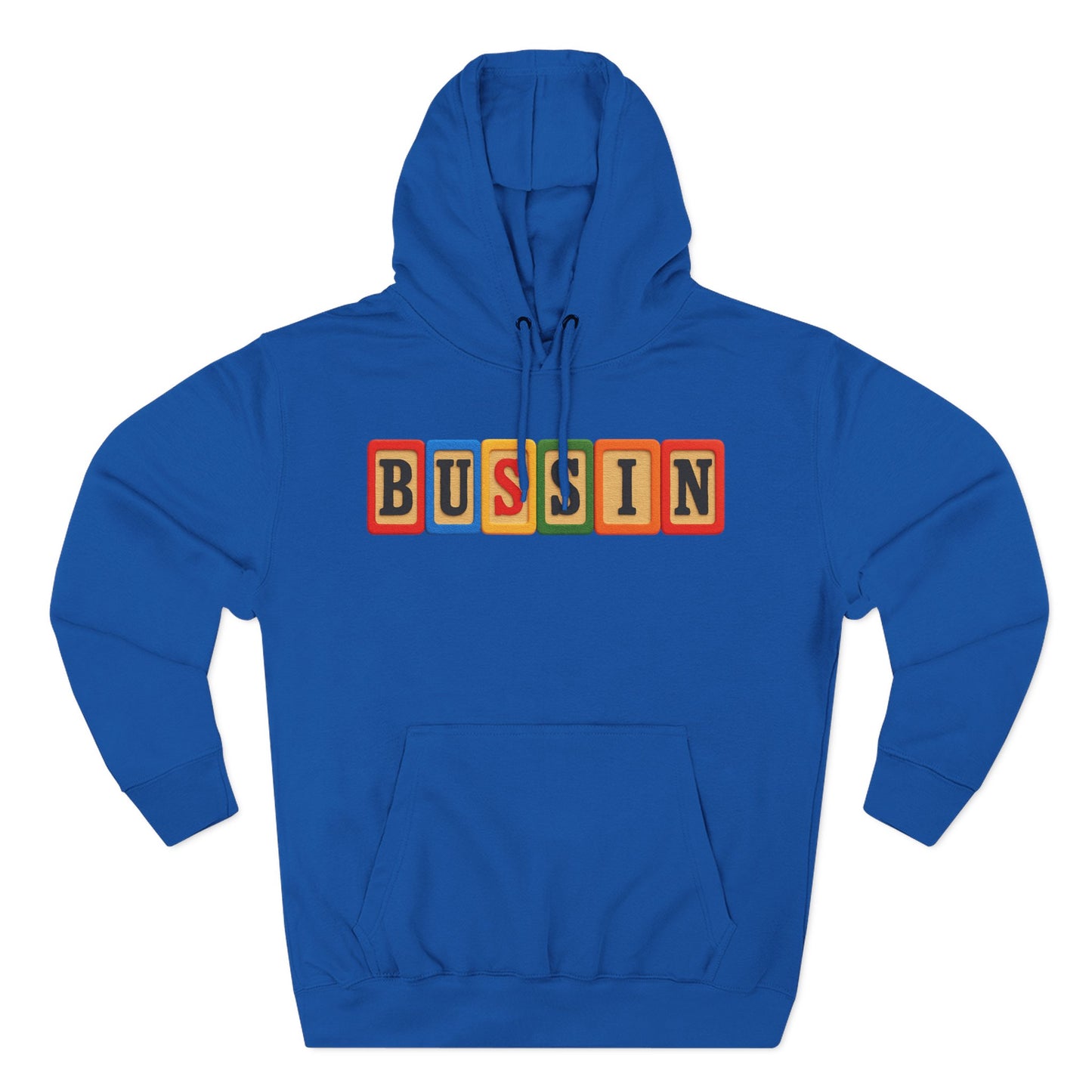 Blocked "Bussin" Hoodie