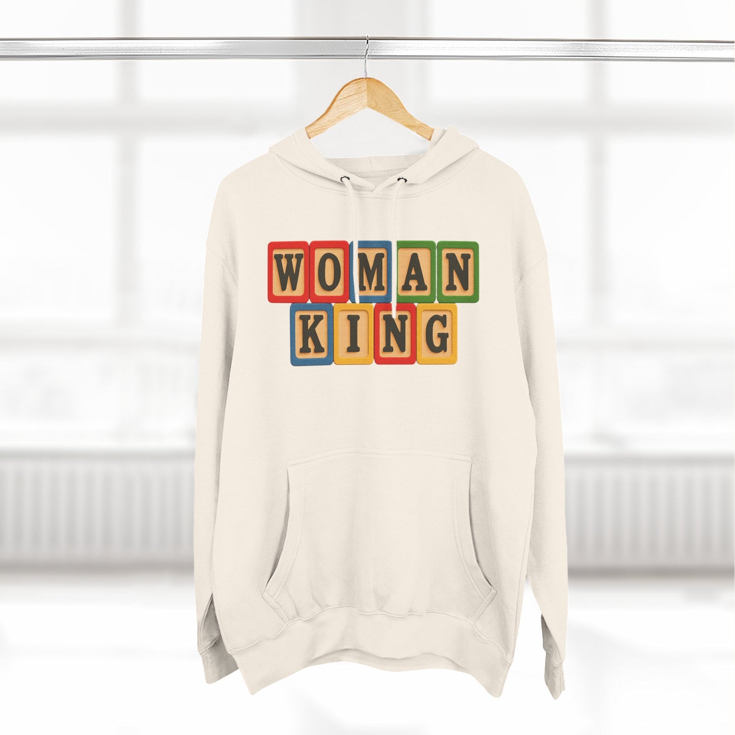 Blocked "Woman King" Hoodie