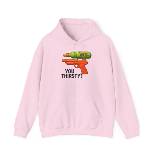 Blocked "Thirsty" Hoodie