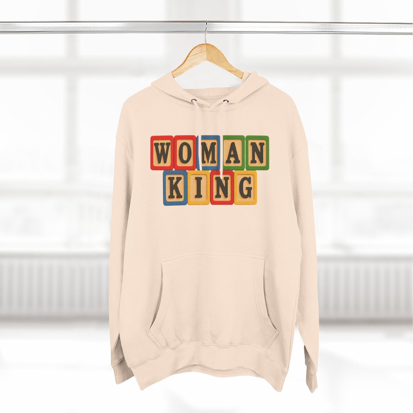 Blocked "Woman King" Hoodie
