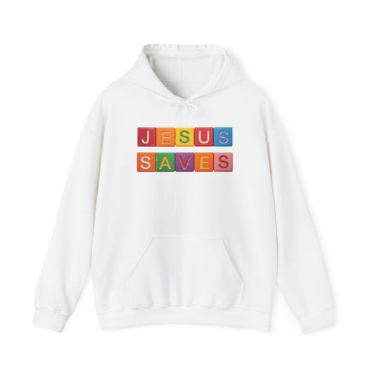 Blocked "Jesus Saves" Hoodie