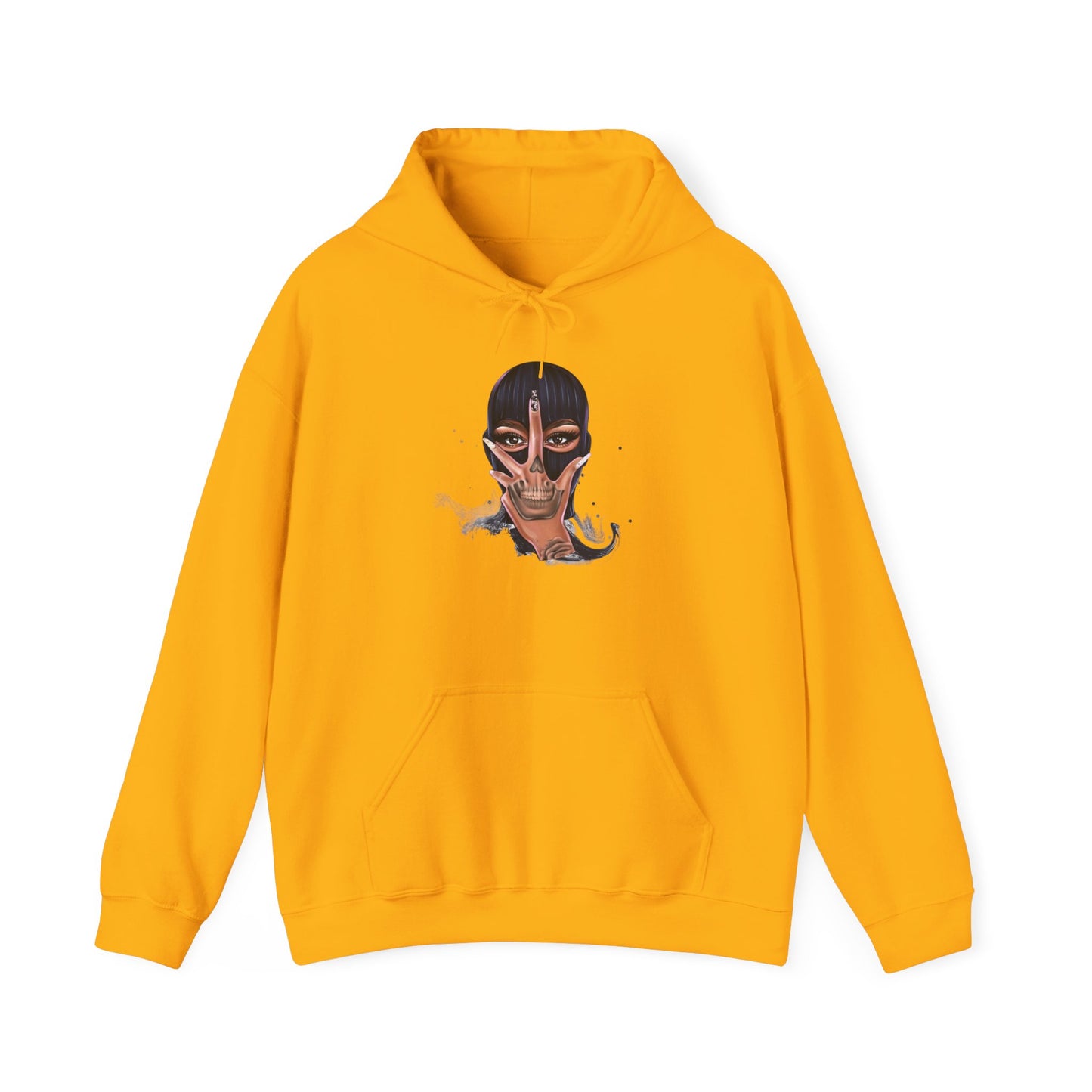 Blocked "Faceless" Hoodie