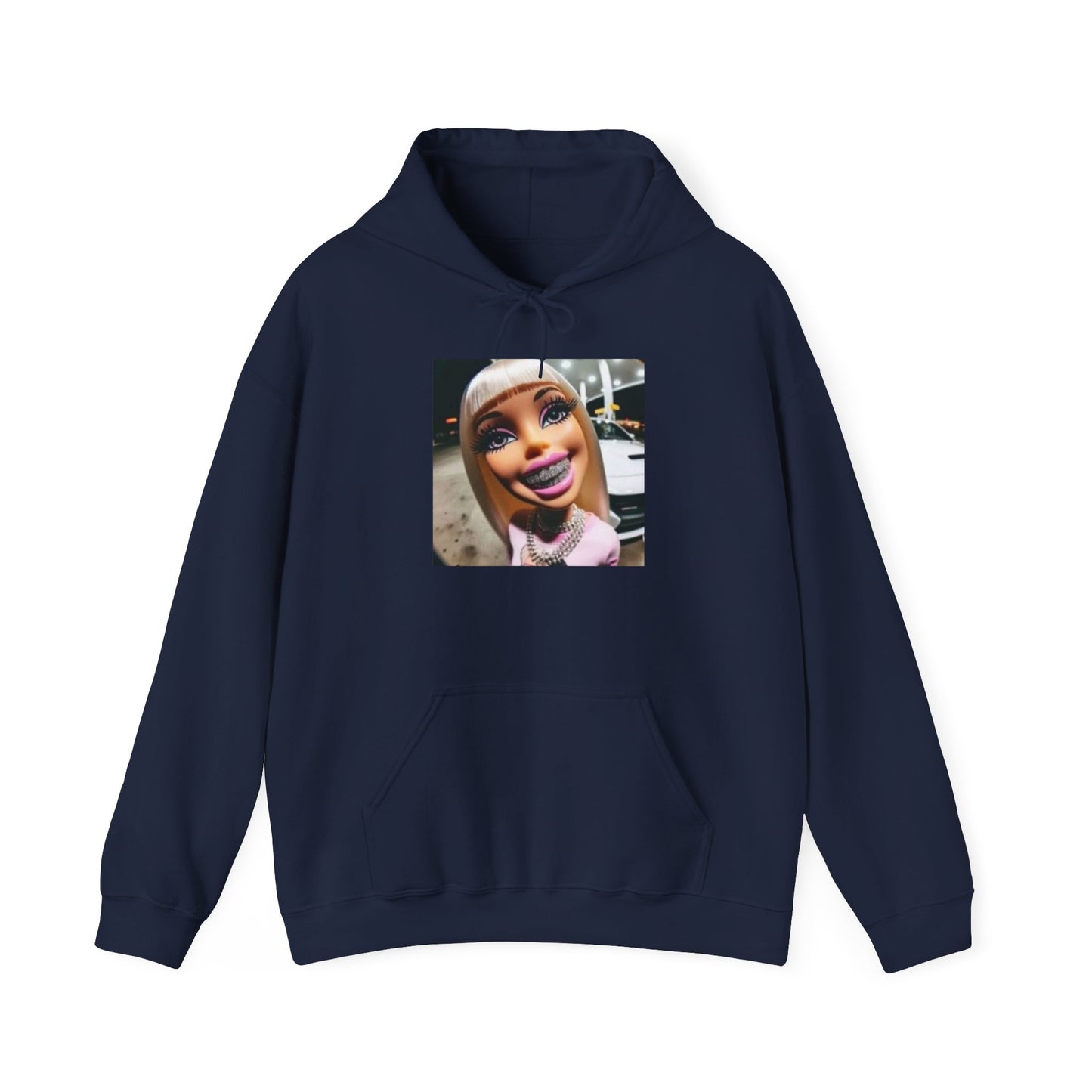 Blocked "Selfie" Hoodie