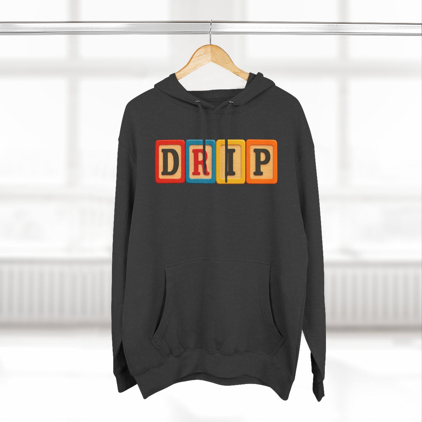 Blocked "DRIP" Hoodie