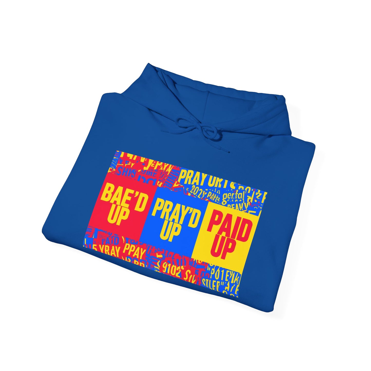 Blocked "Bae'd Up" Hoodie