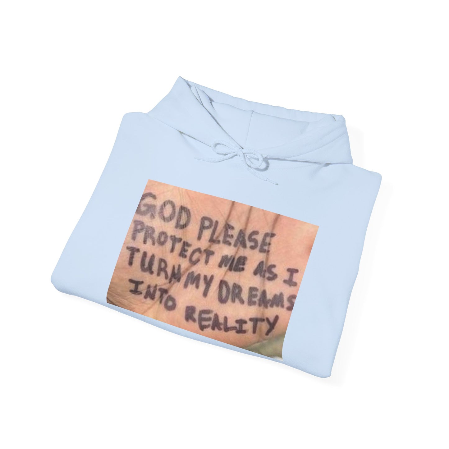 Blocked "Praying Hand" Hoodie