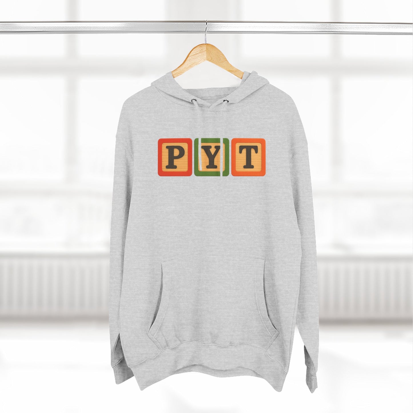 Blocked "PYT" Hoodie