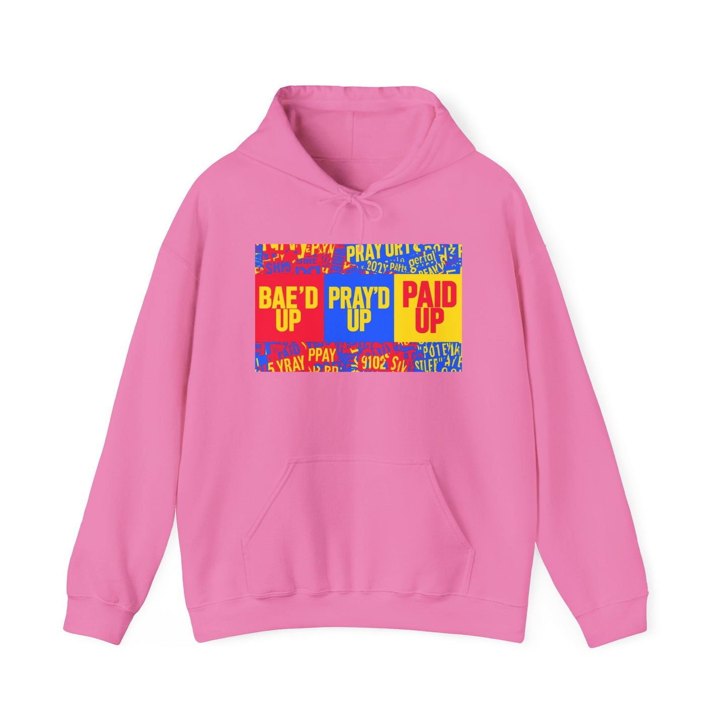 Blocked "Bae'd Up" Hoodie