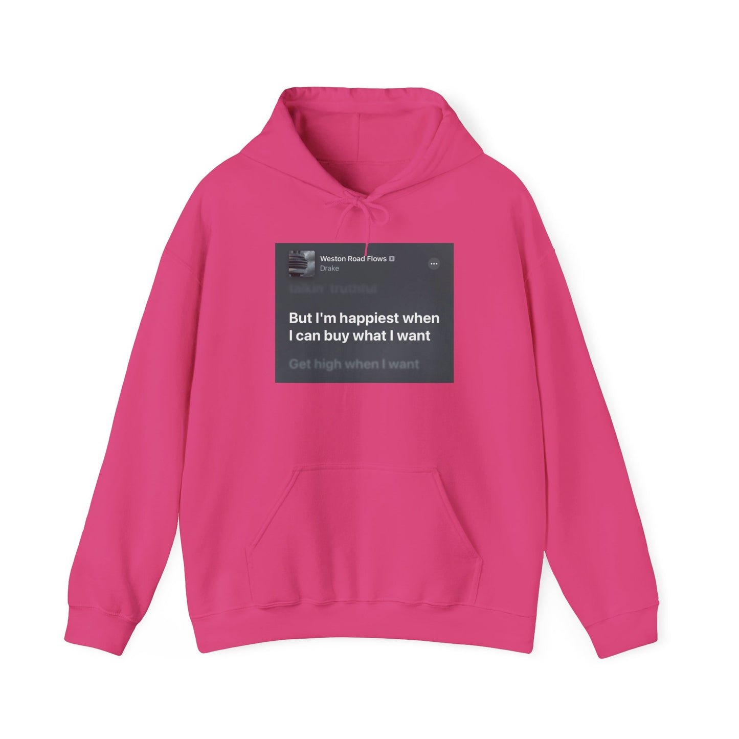 Blocked "Happiest" Hoodie
