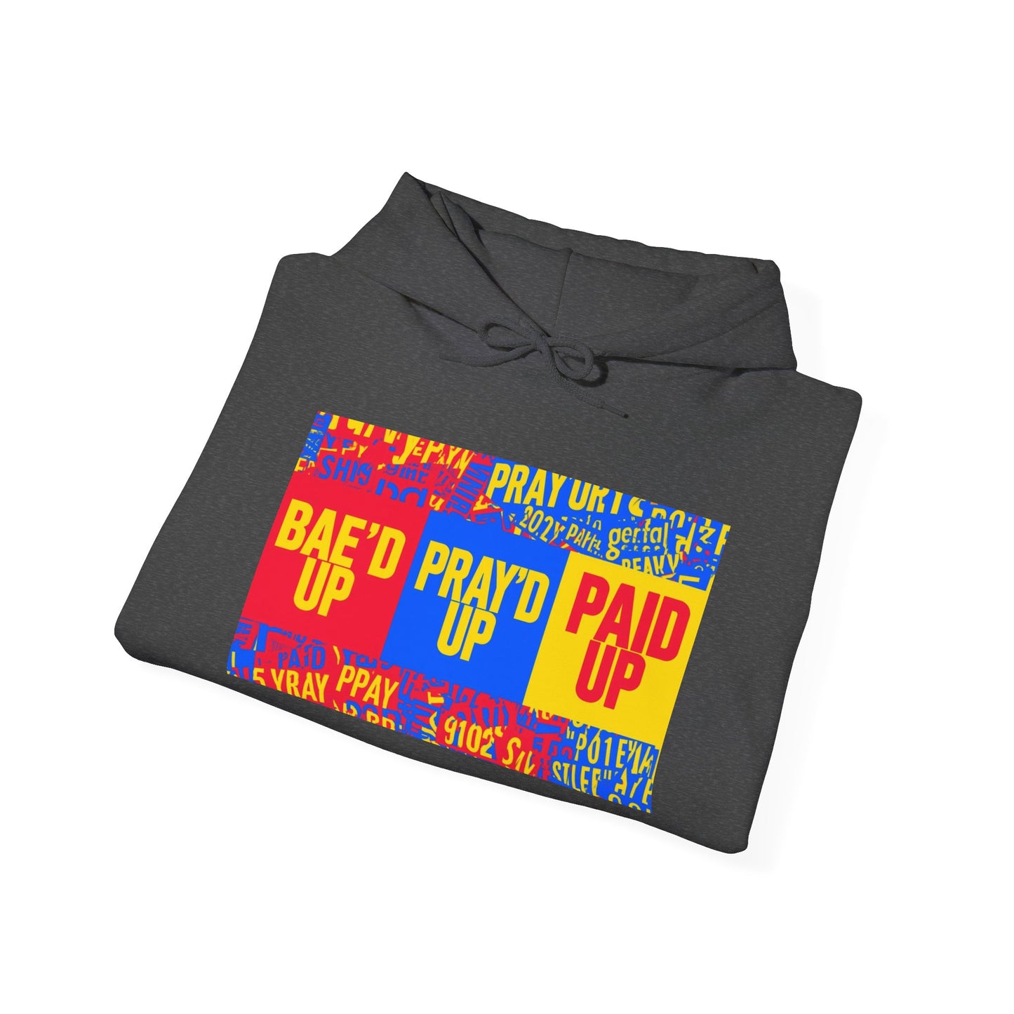Blocked "Bae'd Up" Hoodie