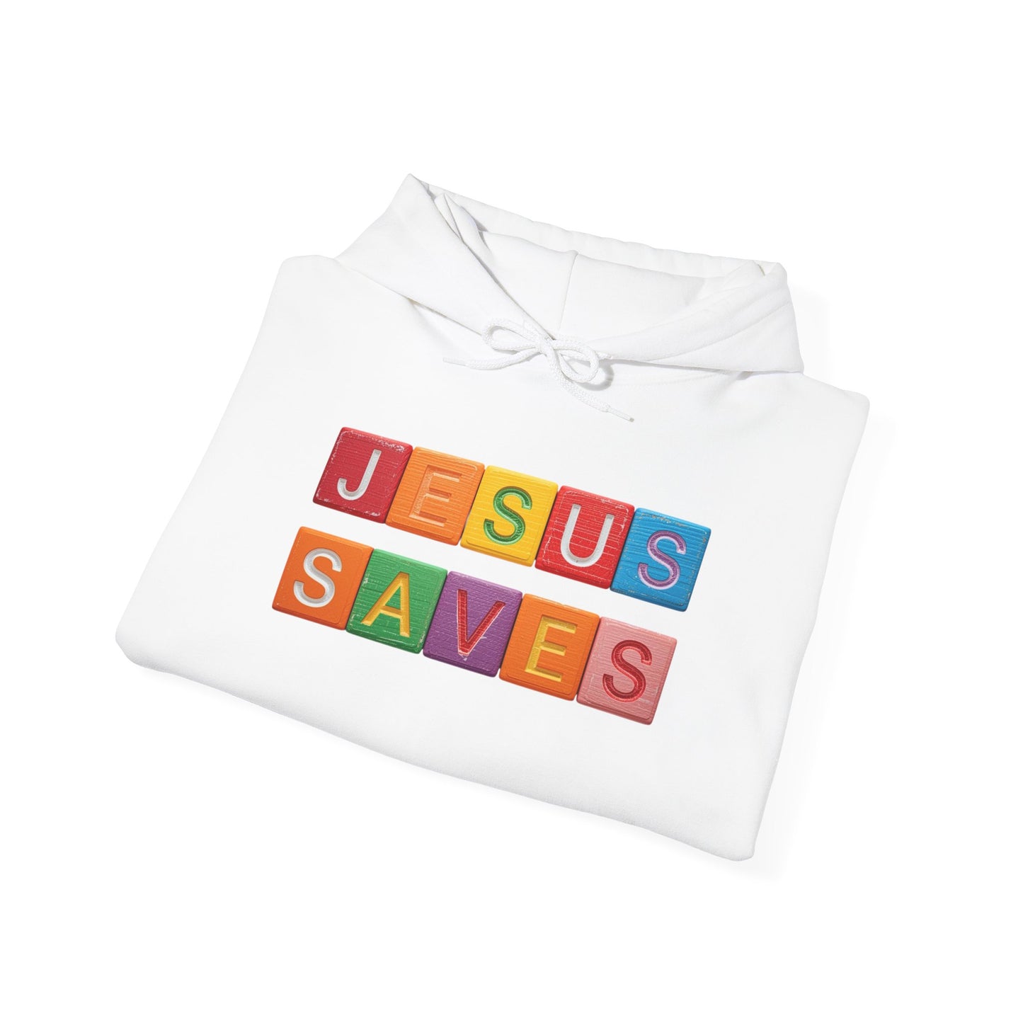 Blocked "Jesus Saves" Hoodie