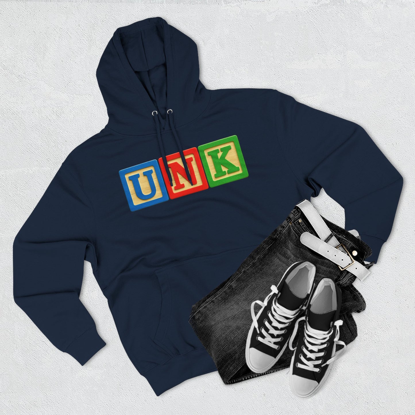 Blocked "Unk" Hoodie