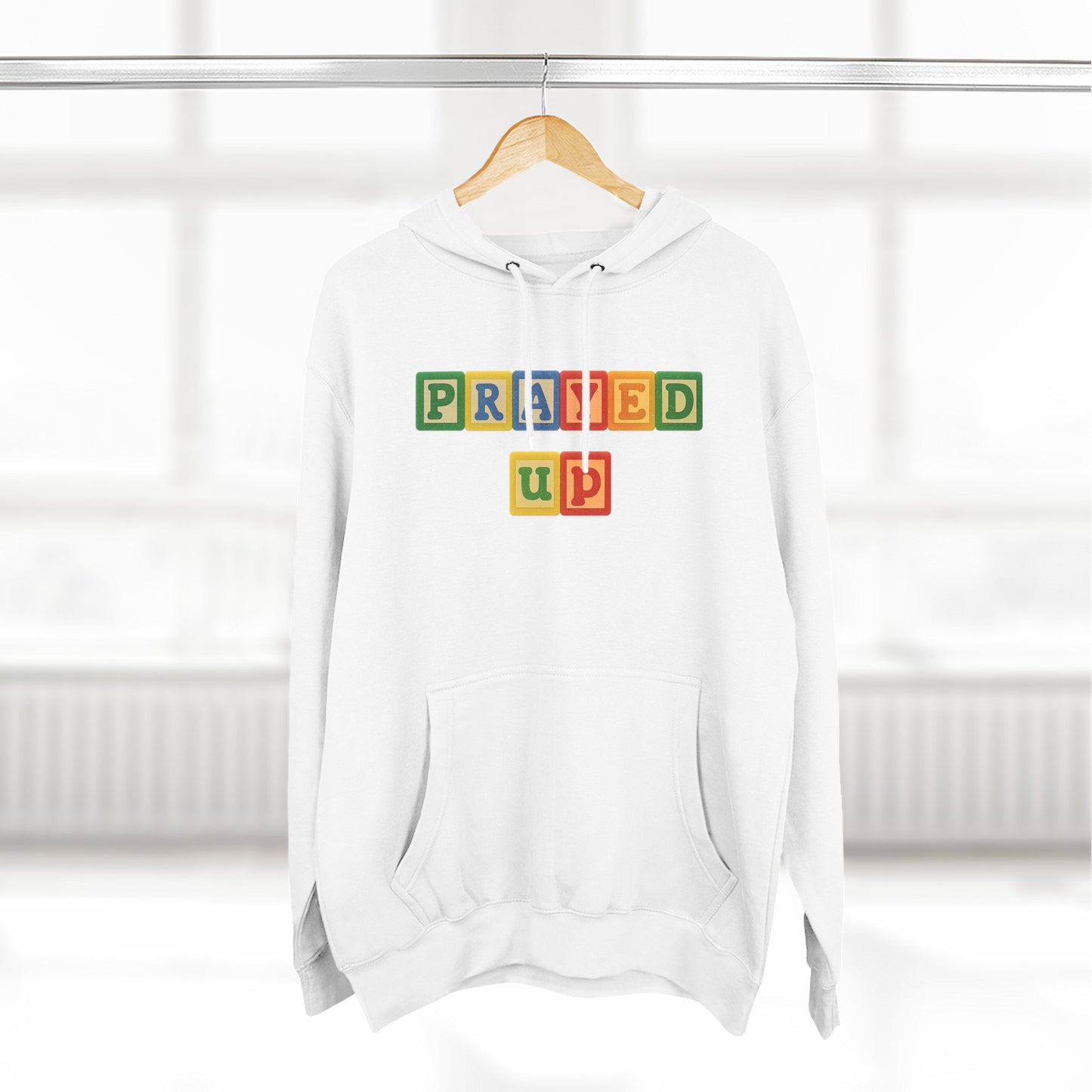 Blocked "Prayed Up" Hoodie