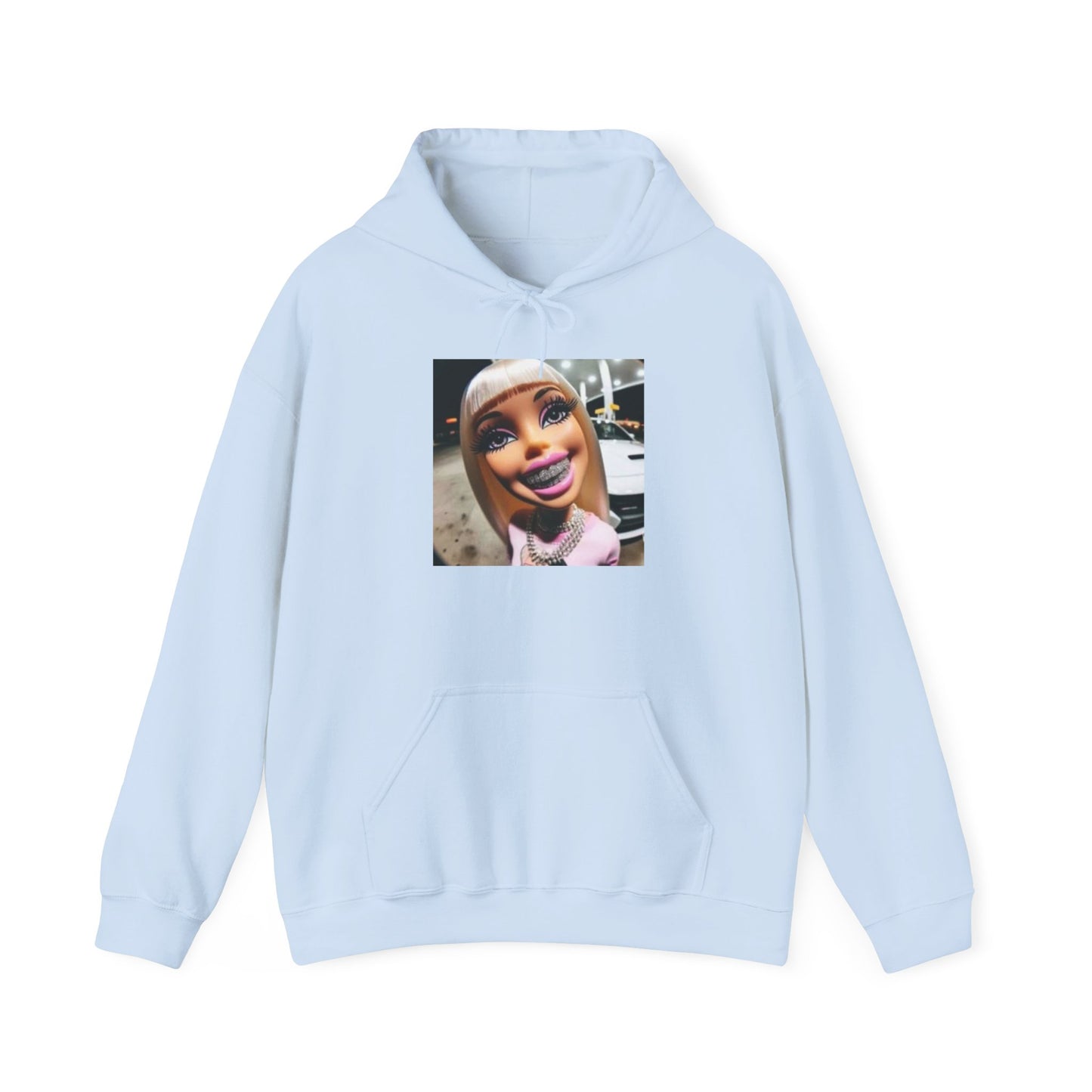 Blocked "Selfie" Hoodie