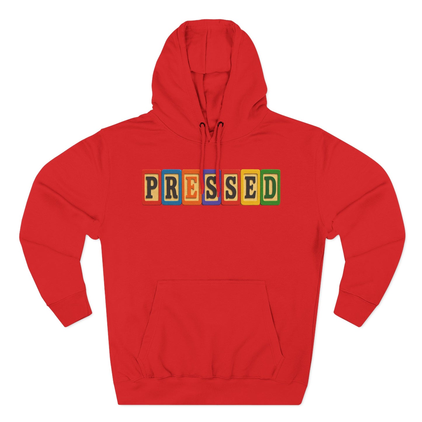 Blocked "Pressed" Hoodie