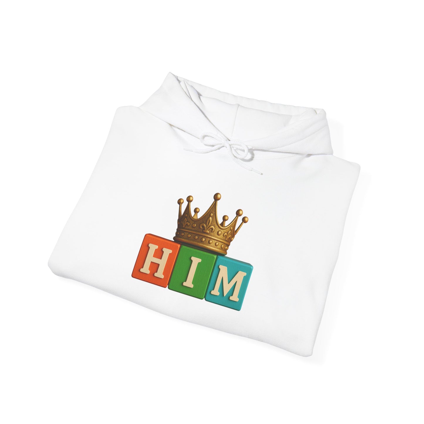 Blocked "HIM" Hoodie