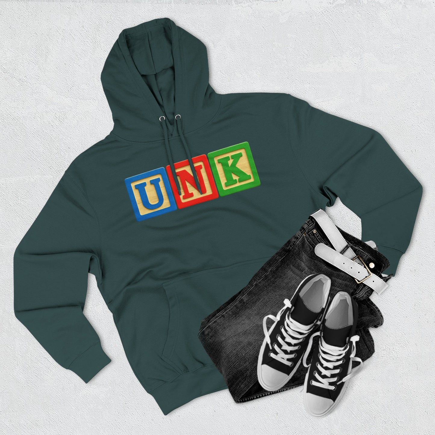 Blocked "Unk" Hoodie
