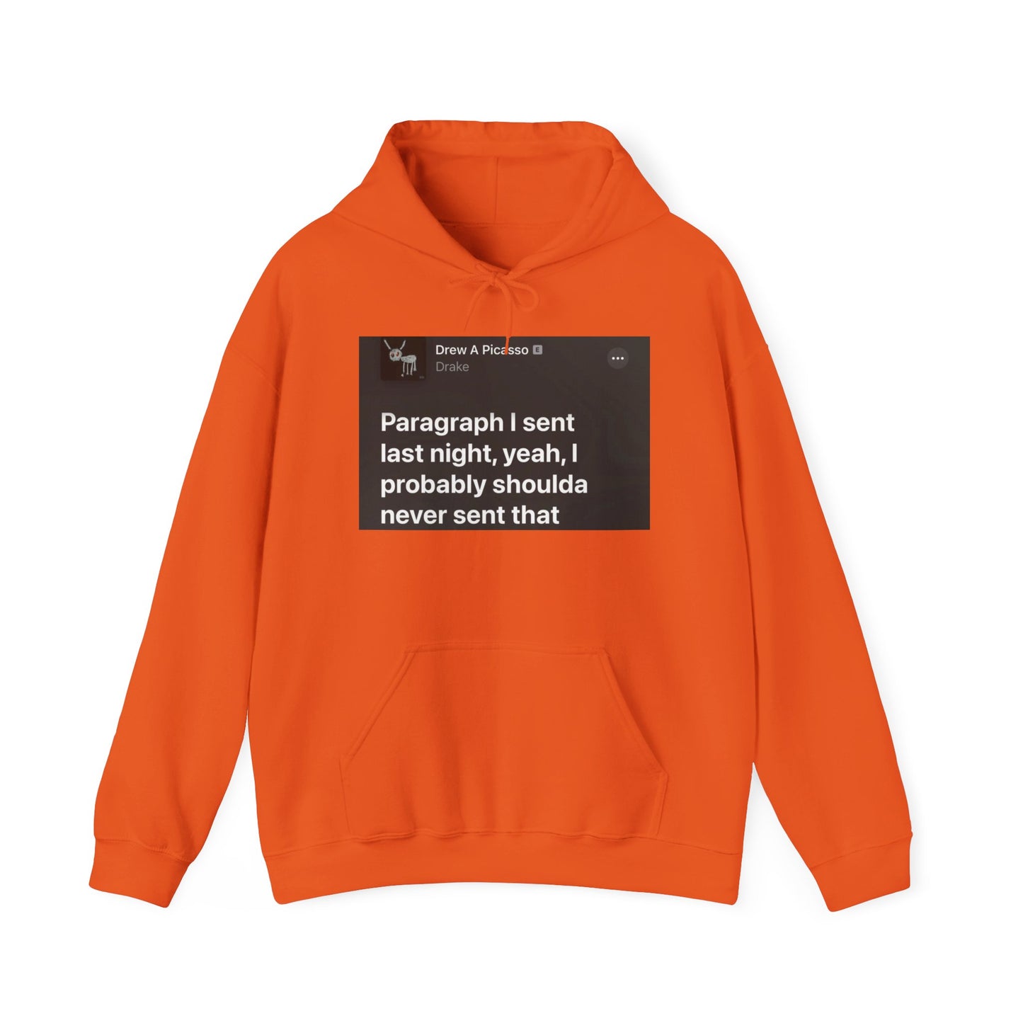 Blocked "Paragraph" Hoodie