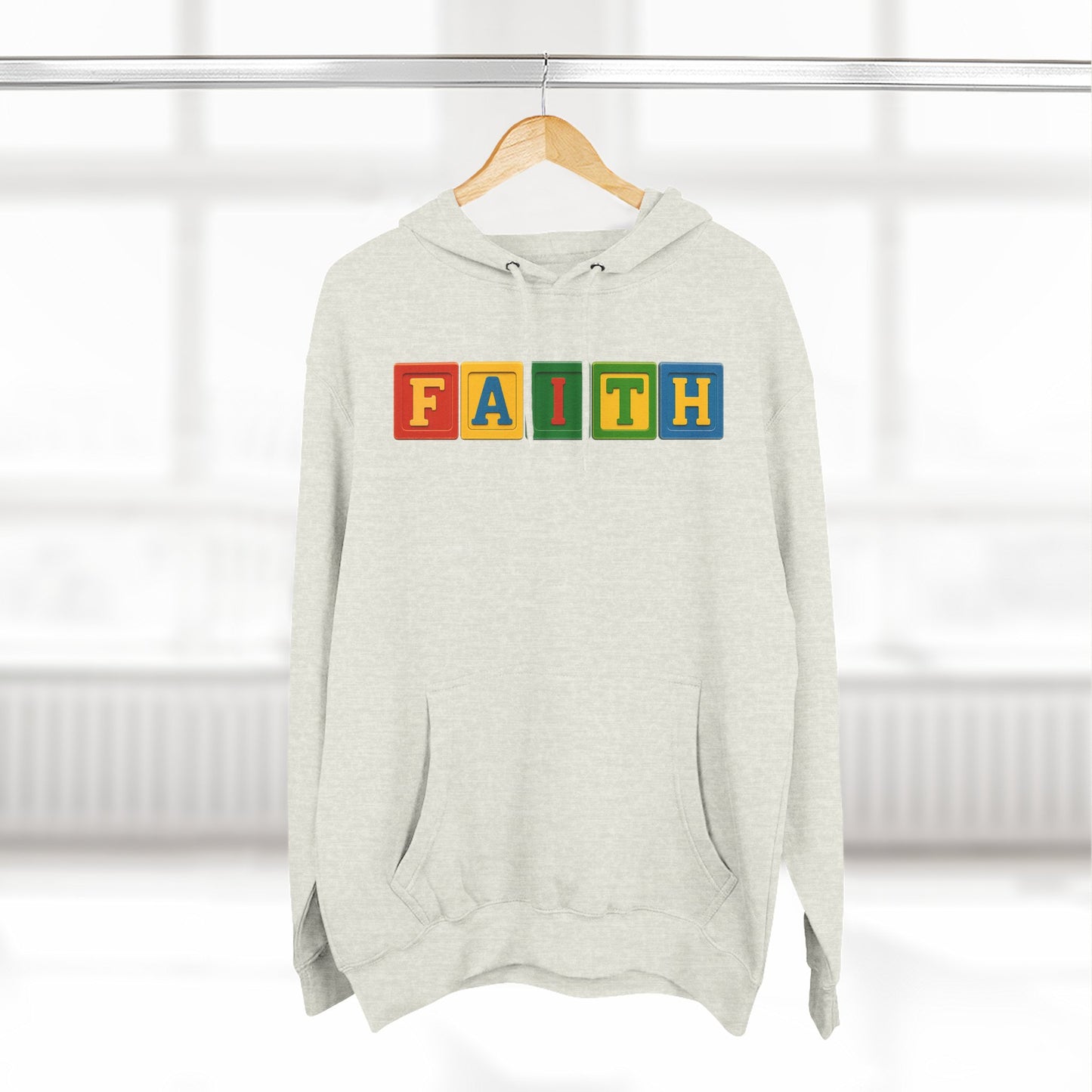 Blocked "Faith" Hoodie