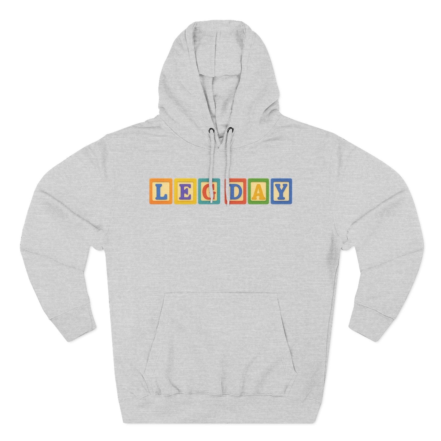 Blocked "Leg Day" Hoodie