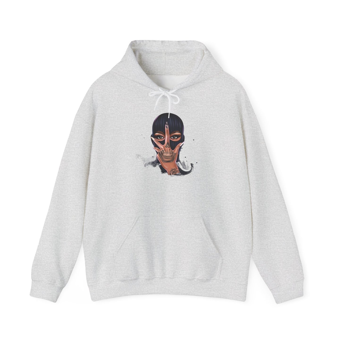 Blocked "Faceless" Hoodie