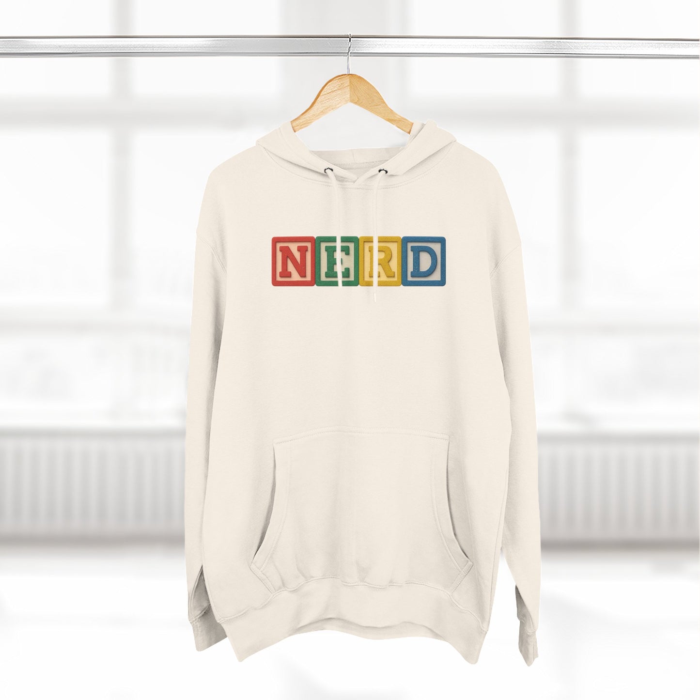 Blocked "NERD" Hoodie