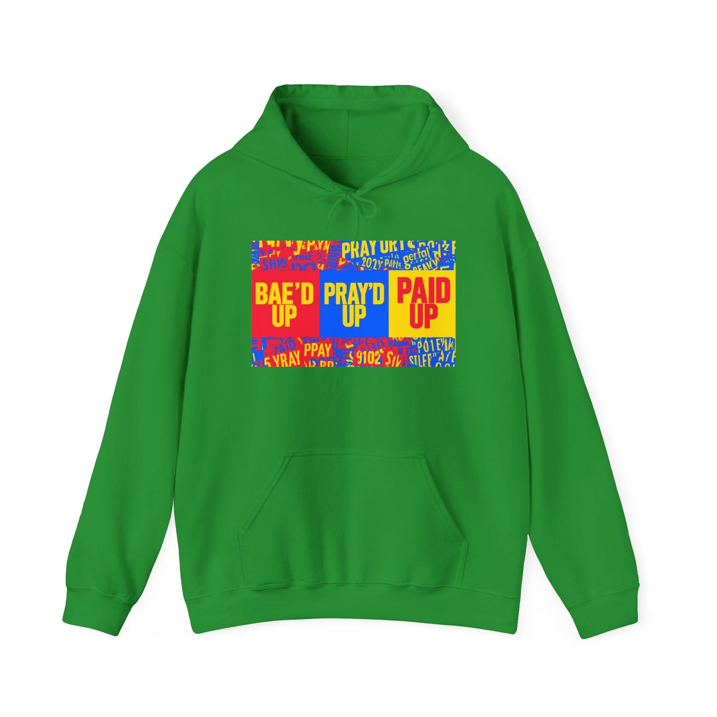 Blocked "Bae'd Up" Hoodie