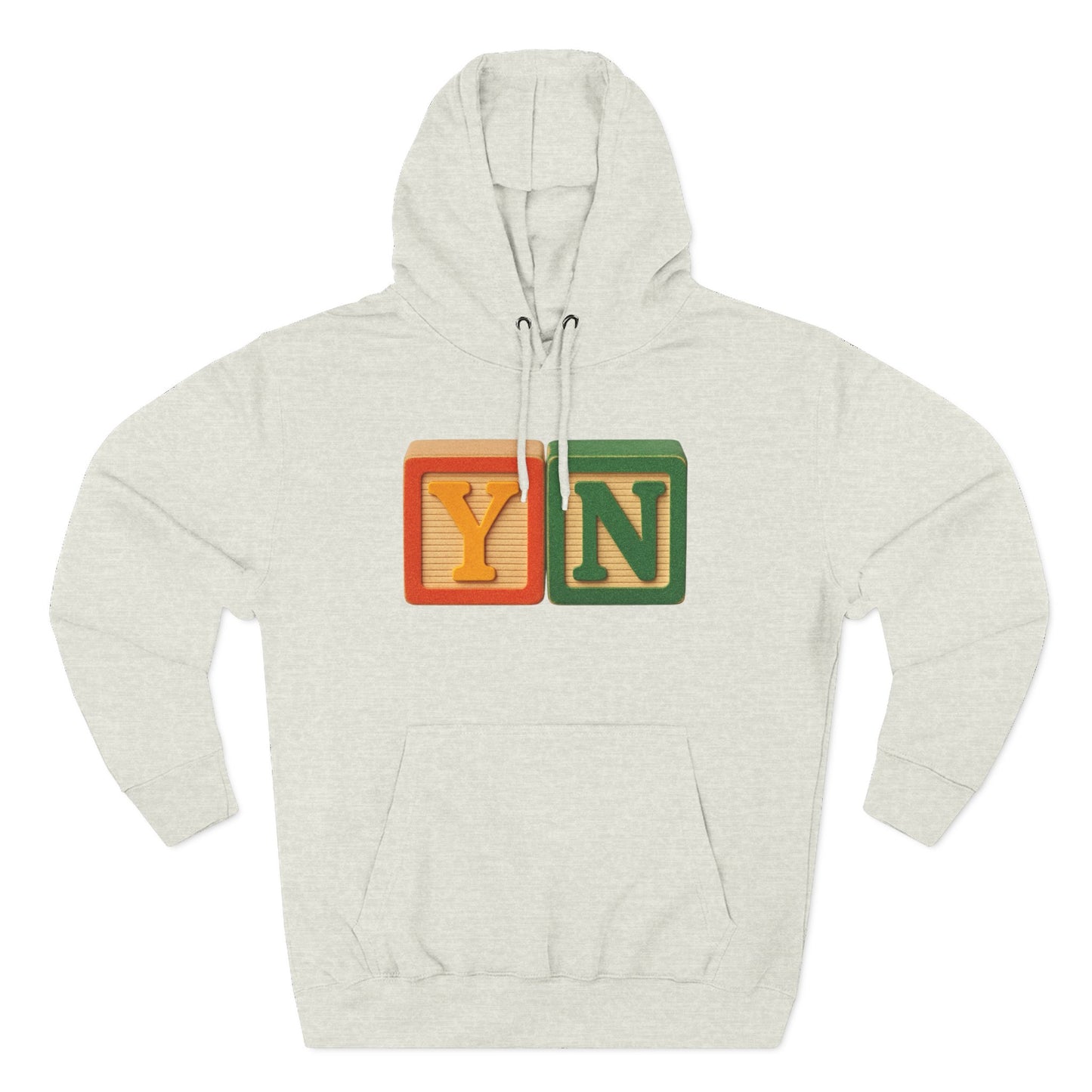 Blocked "YN" Hoodie