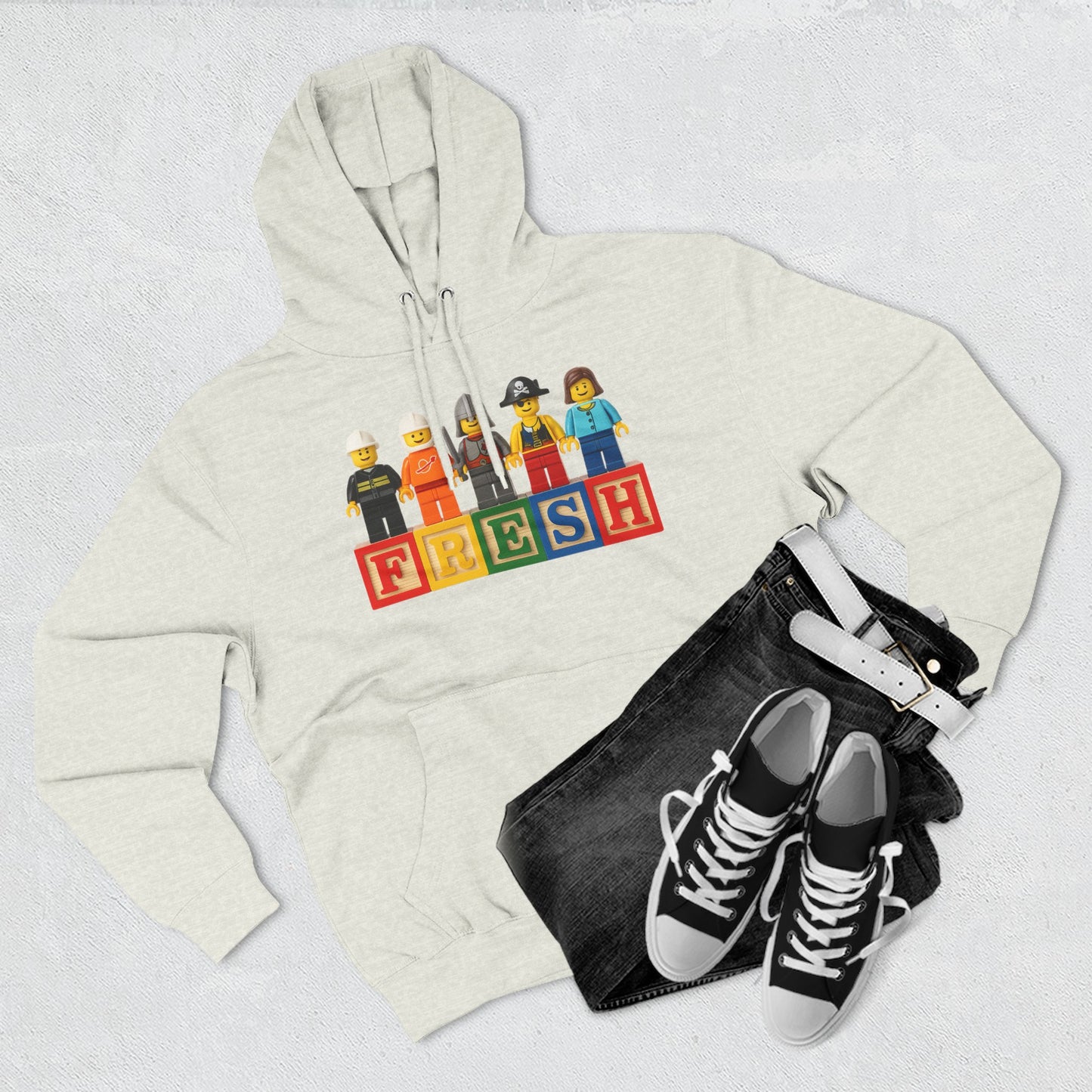 Blocked "LEGO Fresh" Hoodie