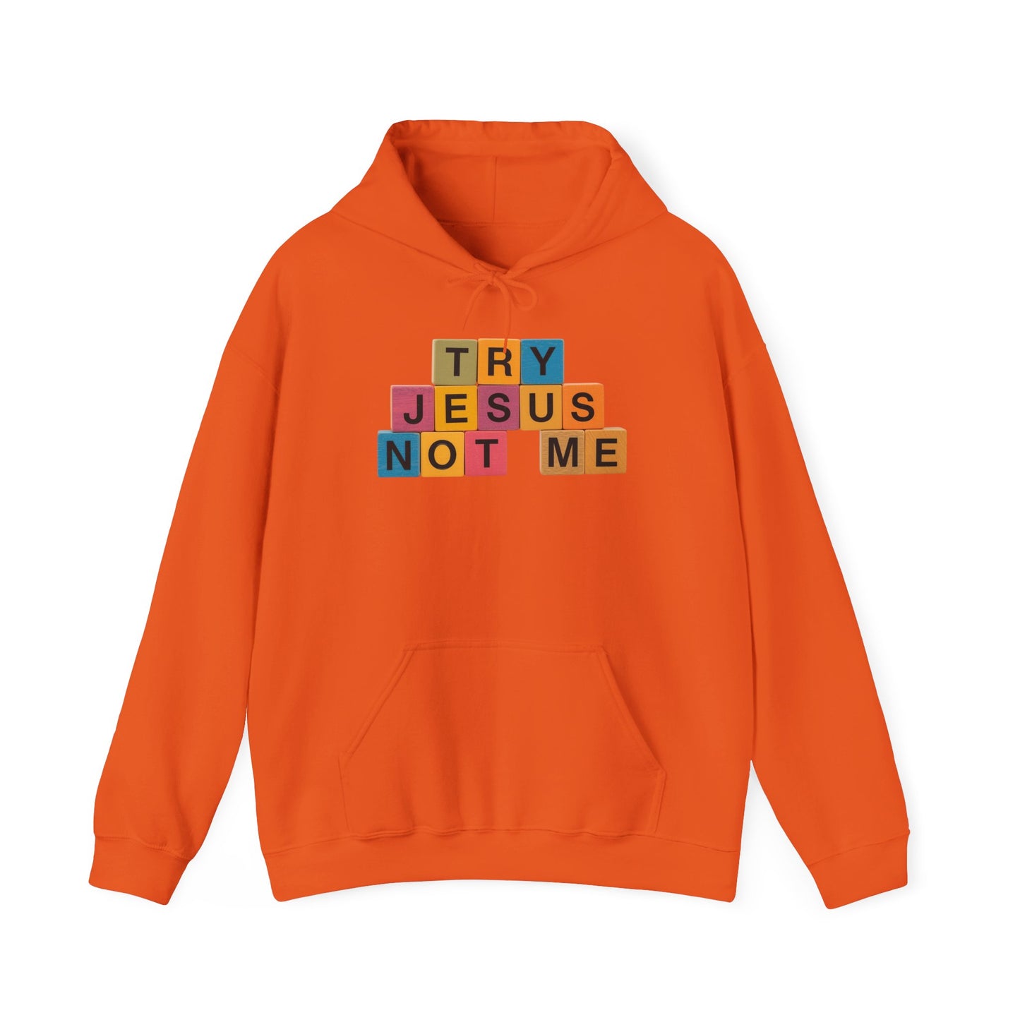 Blocked "Try Jesus" Hoodie