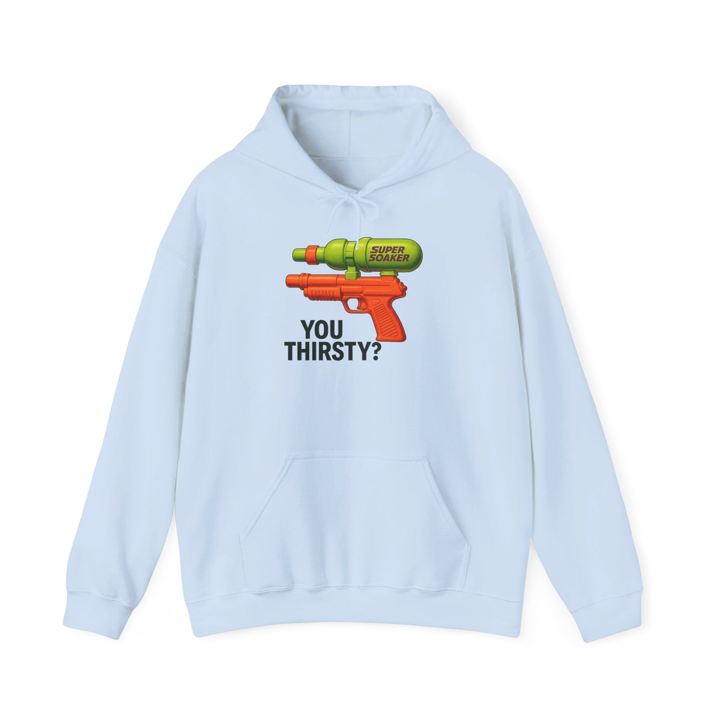 Blocked "Thirsty" Hoodie