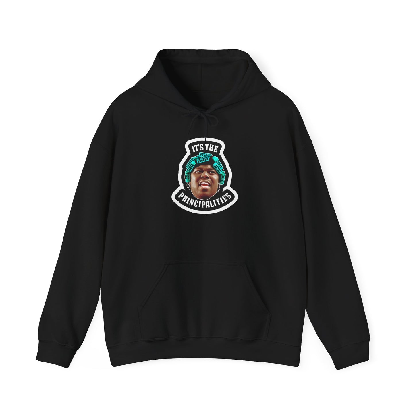 Blocked "Big Perm" Hoodie