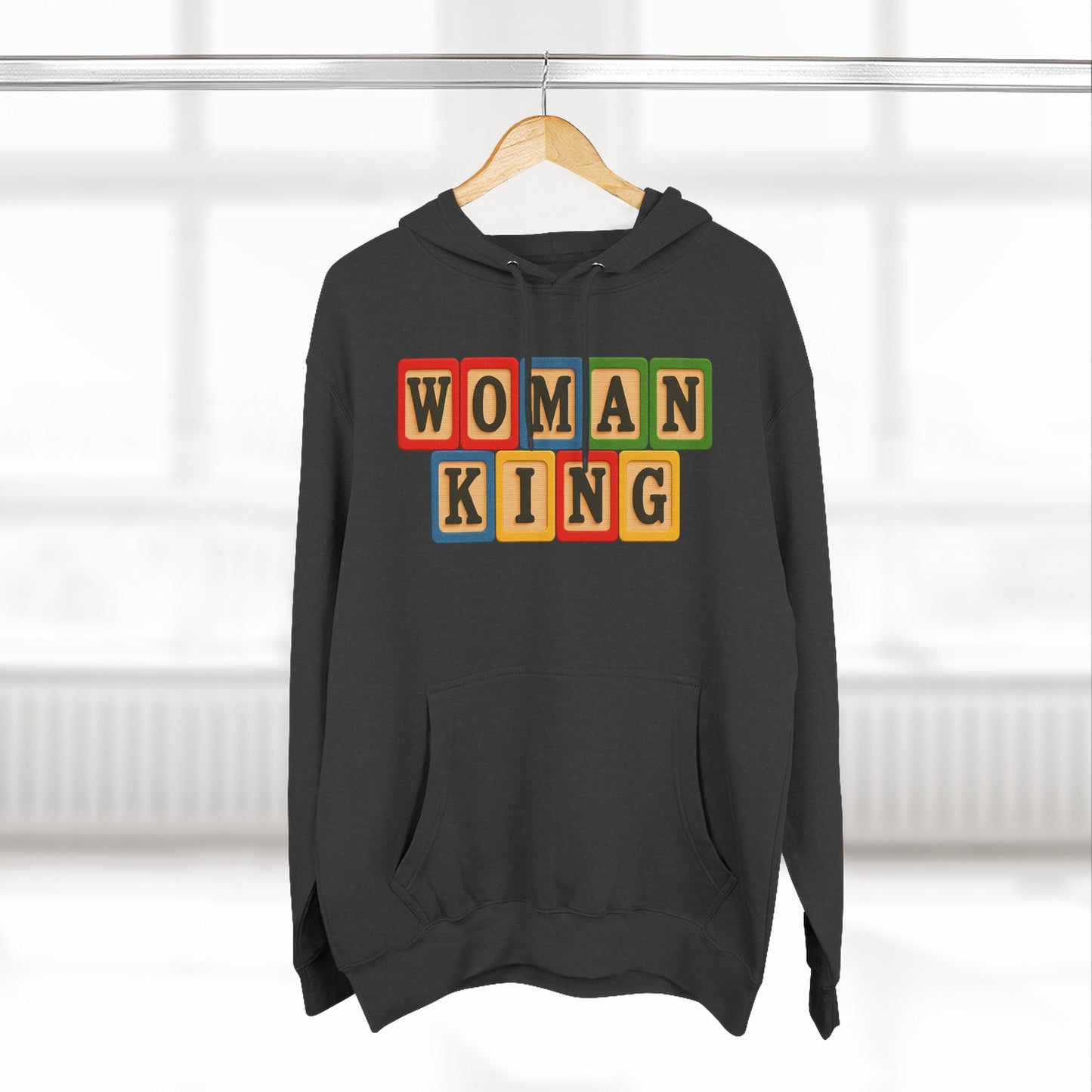 Blocked "Woman King" Hoodie