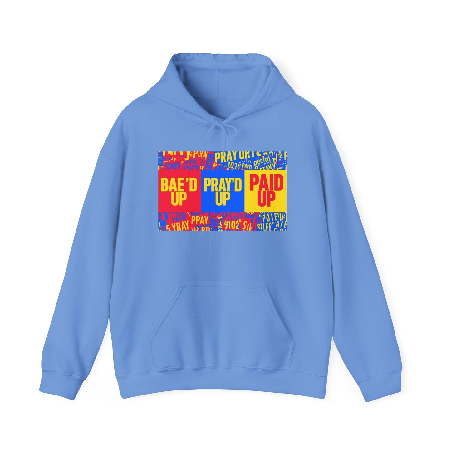 Blocked "Bae'd Up" Hoodie