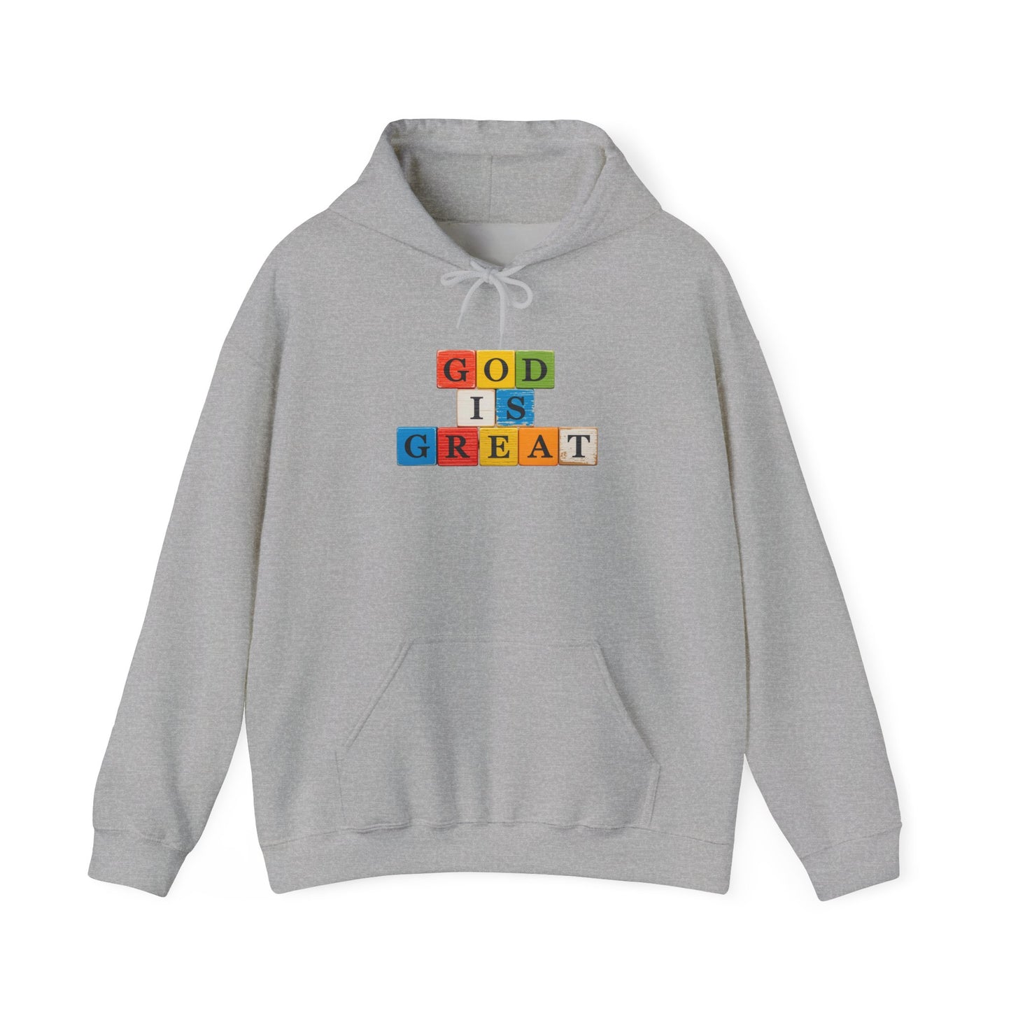 Blocked "God is" Hoodie